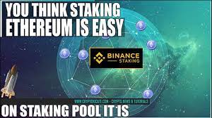 Ethereum 2 0 Binance Staking Pool This Might Be The One Financial Advice Financial Advisors Game Theory