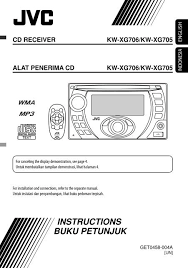 Guideline, instruction bacalah petunjuk pemakaian itu dengan teliti read the instructions carefully 2. Instructions Buku Petunjuk Jvc