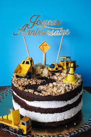 Home » carte anniversaire » texte anniversaire garcon 2 ans. Gateau D Anniversaire Chantier Madame Patisse