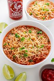 20 Minute Spicy Sriracha Ramen Noodle Soup Video Baker By Nature Recipe Spicy Recipes Homemade Ramen Food