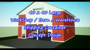 Below, greet is a variable name assigned to a string value; 40 X40 Workshop Warehouse Container Concept Youtube