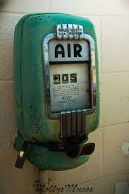 1950s Gas Station Photograph Old Gas Station Home Decor Air Etsy Old Gas Stations Old Gas Pumps Gas Pumps
