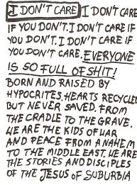 Tumblr On We Heart It Visual Bookmark 4158032 Green Day Lyrics Lyrics Green Day