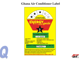 It also uses a pointer to show where that value falls on a scale of energy efficiency for similar models. Ppt Ghana S Programmatic Cdm Proposal For Energy Efficiency Standard For Room Air Conditioners Powerpoint Presentation Id 6102995