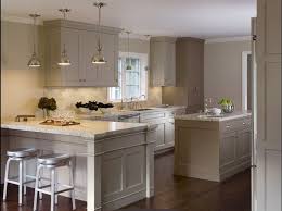 Gray Kitchen Paint Taupe Kitchen Cabinets Taupe Kitchen Kitchen Layout