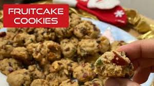Splenda) 1 egg 1 teaspoon vanilla extract. Christmas Fruitcake Cookies Youtube
