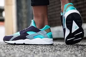 Nike Wmns Air Huarache Purple Turquoise Sneaker Freaker Nike Air Huarache Womens Sneakers Air Huarache