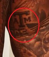 Texas a&m aggies weathered design hook & ring game. Von Miller S 46 Tattoos Their Meanings Body Art Guru