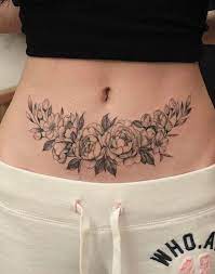 Tattoos meet tarot cards, meet the simpsons — thigh tat perfection. Pin On Belly Tattoo