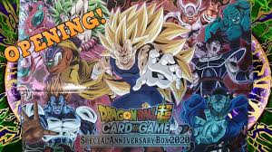We did not find results for: Dragon Ball Super Card Game Anniversary Box 2020 Opening Youtube