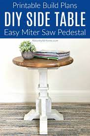 This artist took the time to add a small image of kentucky into her table, why not add your state/province into yours? Diy Side Table Woodworking Plan 50 Build Abbotts At Home