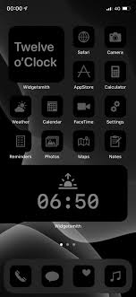 Black minimal ios14 app icon, 170 black aesthetic iphone icons, minimalist ios iphone template, black ios14 icons, dark theme ios app covers. The Best Ios 14 Home Screens Ideas For Inspiration