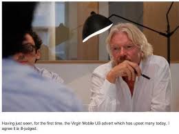 Richard Branson S Angry About This Tasteless Virgin Christmas Ad
