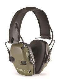 Howard Leight By Honeywell Impact Sport Sound Amplification Electronic Shooting Earmuff Classic Green R 01526 Ear Protection For Shooting Electronic Hearing Protection Electronic Ear Muffs