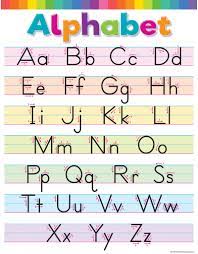 Alphabet a aktie chart in euro profichart. Colorful Write The Alphabet Chart Tools 4 Teaching
