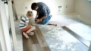 How to install vinyl plank flooring in basement. Do It Yourself Divas How To Install Luxury Vinyl Plank Flooring In Basement Time Lapse