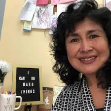 Our Lonoke PROMOTE Youth Program Manager Dessari visited with Lonoke and  Carlisle High School students at their Spring Career Fair