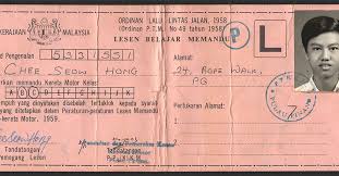 You can acquire a driver's license in malaysia issued by the road transport department of malaysia. Malaysia Learner S Driving License 1975 Class B C