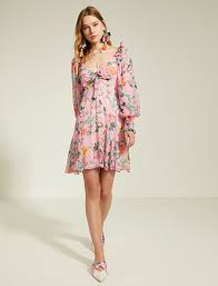 Mor Bayan Zeynep Tosun For Koton Elbise 9yak84113zwpd9 Koton Elbise Moda Stilleri Mini Elbise