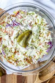 Dill Pickle Coleslaw Spend With Pennies