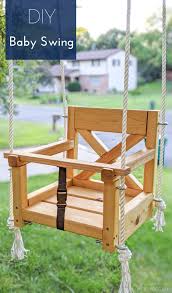 With this thought in mind, we have searched some creative diy hanging chairs projects you can have ready just in time for those beautiful warm sunny days spent in the garden or on your porch.the following projects are wonderful indoors as well so you can swing away even in these remaining cold days of winter. Diy Outdoor Baby Swing