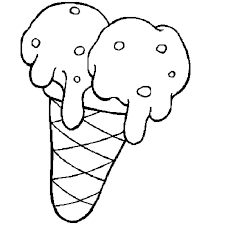 Colorie le cornet avec des tons d'ocre jaune. Coloriage Cornet De Glace En Ligne Gratuit A Imprimer