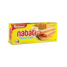 Richeese wafer netto 50 gr wafer pertama yg masuk muri utk kategori wafer krim keju pertama indonesia. Richeese Nabati Cheese Wafer 75g Intakes In