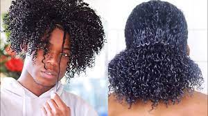 Some products may be used on the curls and to make the hair shinier. Grow Longer Natural Hair Men S Wash Day Updated Youtube