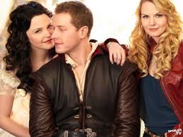Snow White Prince Charming Emma Once Upon A Time Season 1 Tv Guide Cover Photoshoot 1 Once Upon A Time Snow And Charming Prince Charming