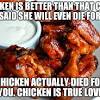 These delicious wings are a staple at any summer barbecue or football game, with any flavor you can think of coating their skins. 3