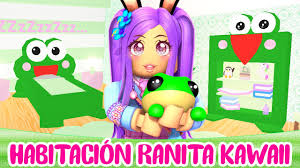 Jugetes para niñas crear avatar pokemon invitaciones de pokemon fotos cosas kawaii personajes skins de chica para minecraft avatar. Habitacion Ranita Kawaii Para Bebes O Mascotas Adopt Me Roblox Youtube