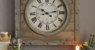 Industrious Dads Will Love This Metal Trim Clock Holzuhr Rustikale Wandkunst Wanduhr