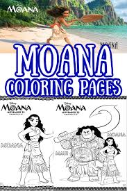 I still believe that zootopia is better. Disney Moana Coloring Pages And Activities Sheets