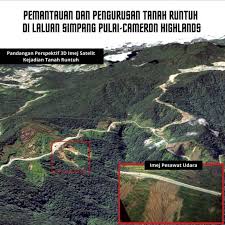 Satu di tanah rata dan satu lagi di brinchang. Infographic2021 11 Malaysian Space Agency Mysa