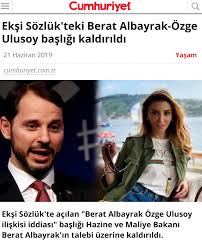 Özge ulusoy'dan dikkat çeken berat albayrak paylaşımı. Evrim Equal On Twitter Kafami Kurcalayan Konular Var Berat Albayrak Ile Ozge Ulusoy Arasinda Iddia Edilen Gorusmeyi Kim Sizdirdi Suleyman Soylu Nun Kontrolundeki Polis Teskilati Ekrem Imamoglu Nu Adim Adim Takip Ettigi Gibi Bkz
