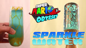 How To Make Sparkle Water From Super Mario Odyssey Sparkling Drinks Mario Party Super Mario