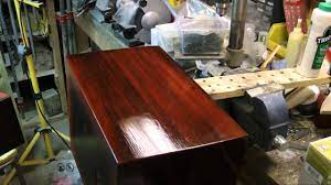 Antique Wood Faux Finish P3 Clear Coat Finish Youtube
