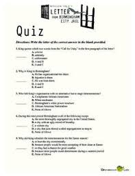 Chief of product management at lifehack read full profile a genuine leader is not a searcher for consensus but a molder of consensus. Letter From Birmingham Jail Quiz Quiz Design Lettering Jail