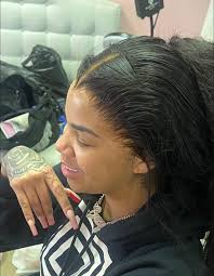 Hmu for Frontal wig install Hair was from Ronny Love 🔥 269-615-8237