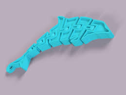 Articulated Hinged Dolphin Keychain Fusion 360 Tutorial By Paul0 3d Printing Tutorial Print