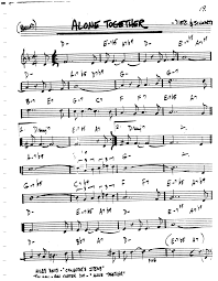 Alone Together Lead Sheet Pdf By Schwartz Minedit Com