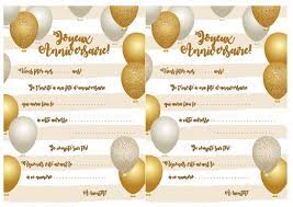 Vous pouvez bénéficier d'une carte de résident de 10 ans, sous certaines conditions. Carte D Invitation D Anniversaire Theme Des Ballons