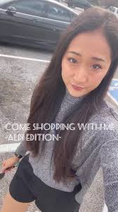 Asian Girl Buying Groceries