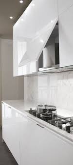 La Campana Esta Integrada En El Mueble Superior Esta Oculta Cocina Oculta Cocina Minimalista Campanas De Cocina