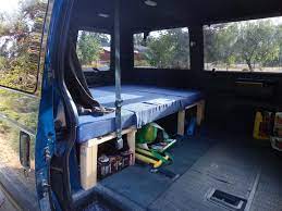 The first construction update in our astro (safari) van camper conversion. Homemade Astro Safari Van Camper Conversion Construction Update 1