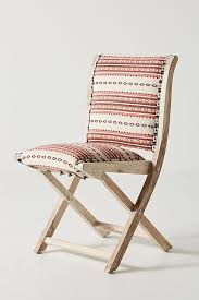 Cheyenne Terai Folding Chair Folding Chair Striped Upholstery Chair