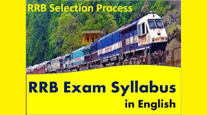 Rrb Exam Syllabus In English Railway Recruitment Board Preparation Books Syllabus Bank Jobs Recruitment