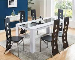 Damia Ensemble Table A Manger 6 A 8 Personnes 6 Chaises Soldes Table A Manger Cdiscount Soldes Cdiscount Top Soldes Cdiscount Ventes Pas Cher Com Table Salle A Manger Table A Manger Salle