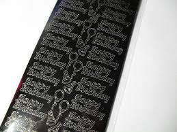 Or maybe you need a motif picture of a christmas item such as trees, snowmen, baubles, angels, reindeer, holly. Happy Christmas Peel Off Stickers Silver Gold For Crafts