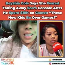 KeyshiaCole opened up about her son DJ running up an $18K tab
